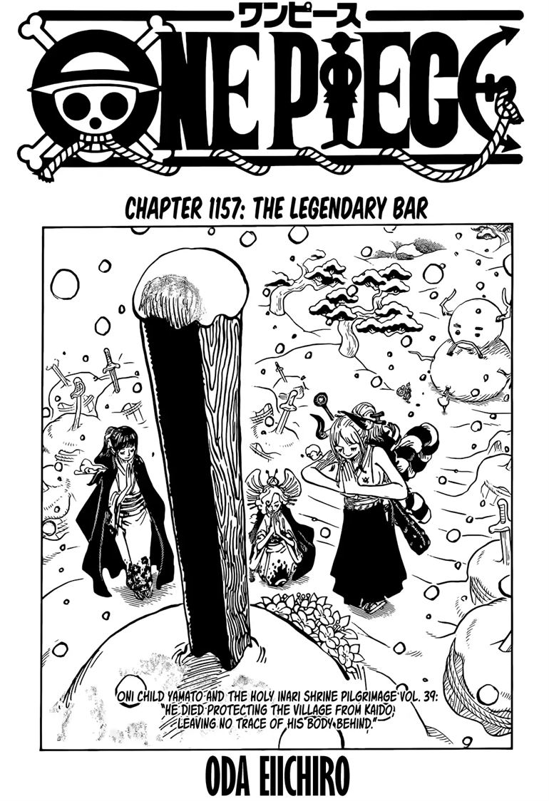 One Piece, Chapter 1157 image 01